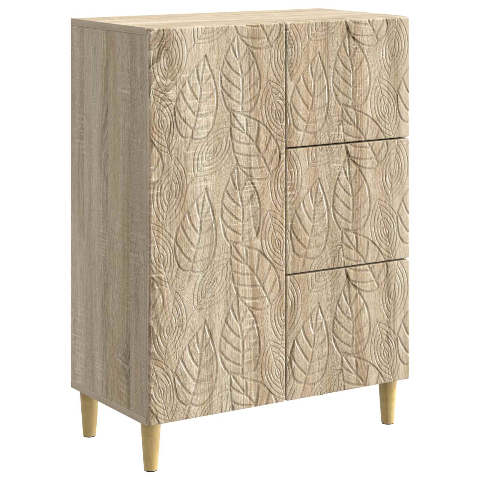 vidaXL Bufet dąb Sonoma 66 x 34,5 x 90 cm Drewno inżynieryjne
