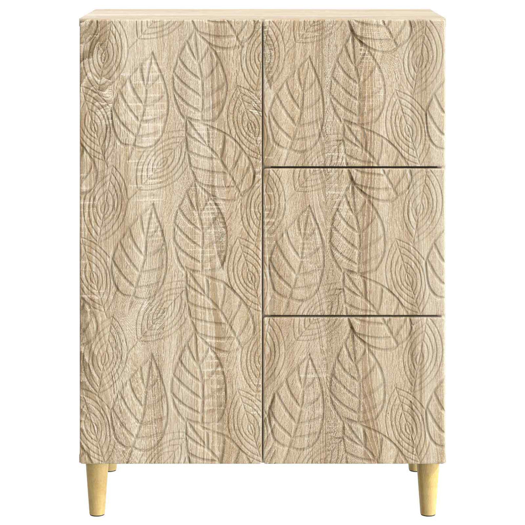 vidaXL Bufet dąb Sonoma 66 x 34,5 x 90 cm Drewno inżynieryjne