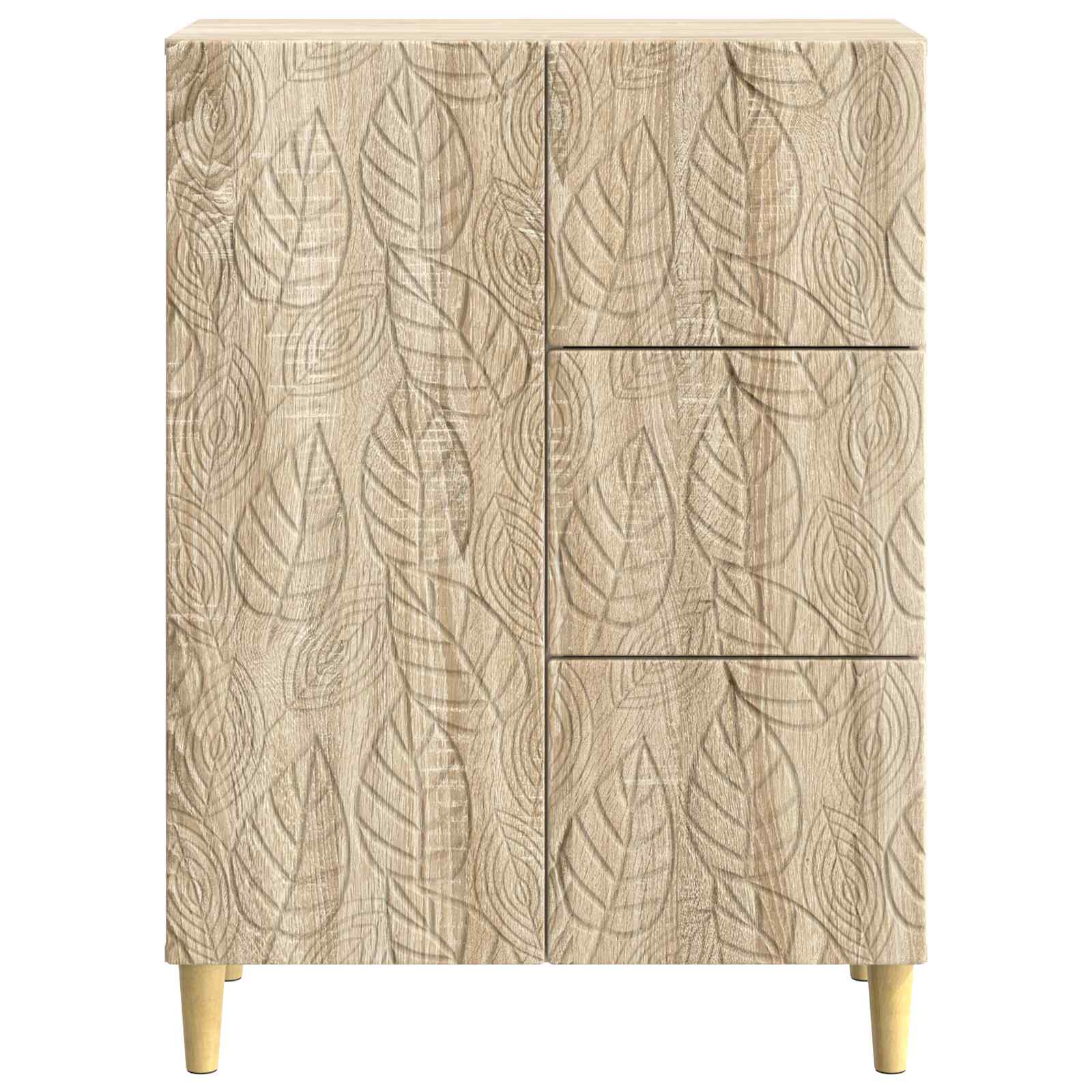 vidaXL Bufet dąb Sonoma 66 x 34,5 x 90 cm Drewno inżynieryjne