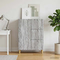 vidaXL Bufet Szary Sonoma 66 x 34,5 x 90 cm Drewno inżynieryjne