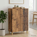vidaXL Bufet Stare drewno 66 x 34,5 x 90 cm Drewno inżynieryjne