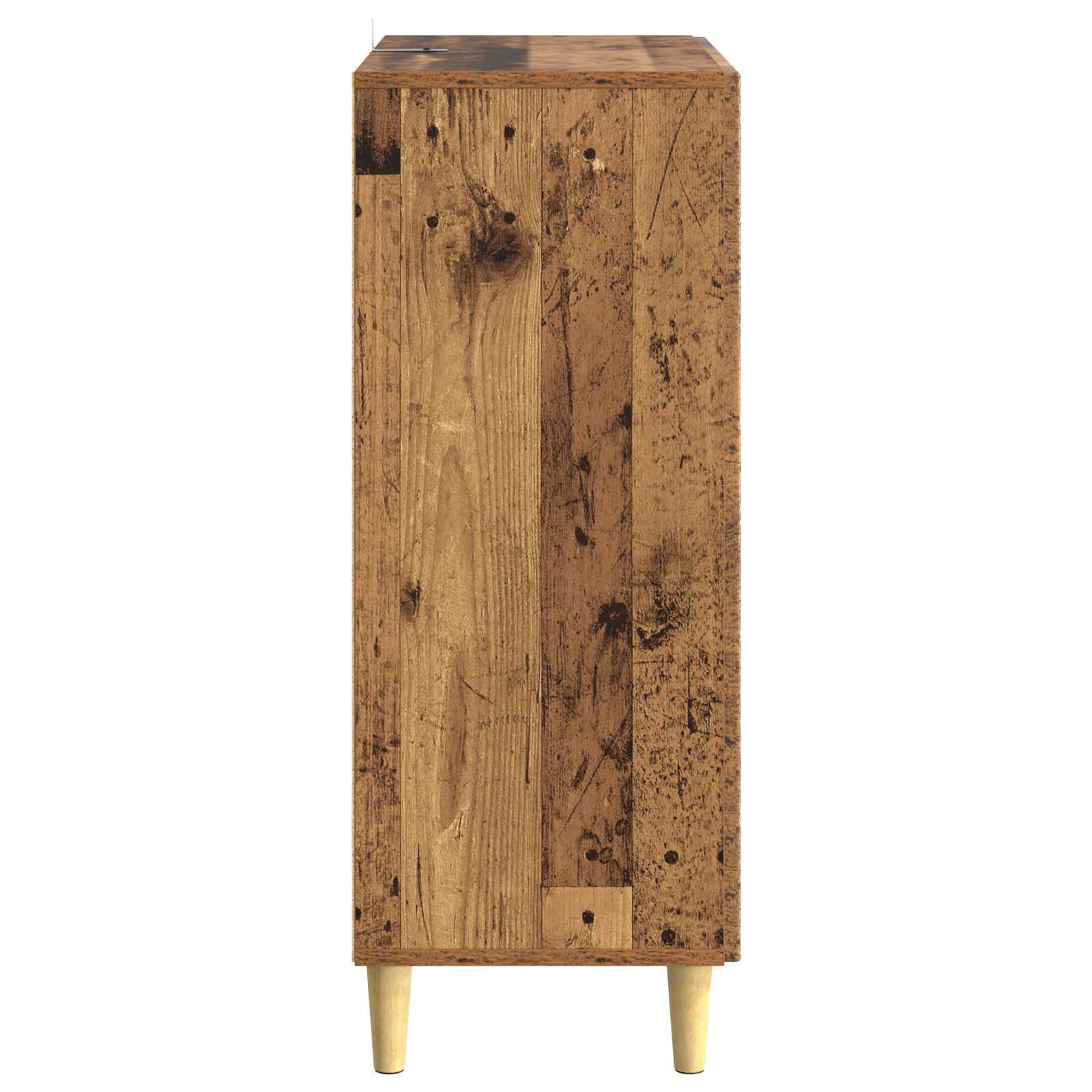 vidaXL Bufet Stare drewno 66 x 34,5 x 90 cm Drewno inżynieryjne