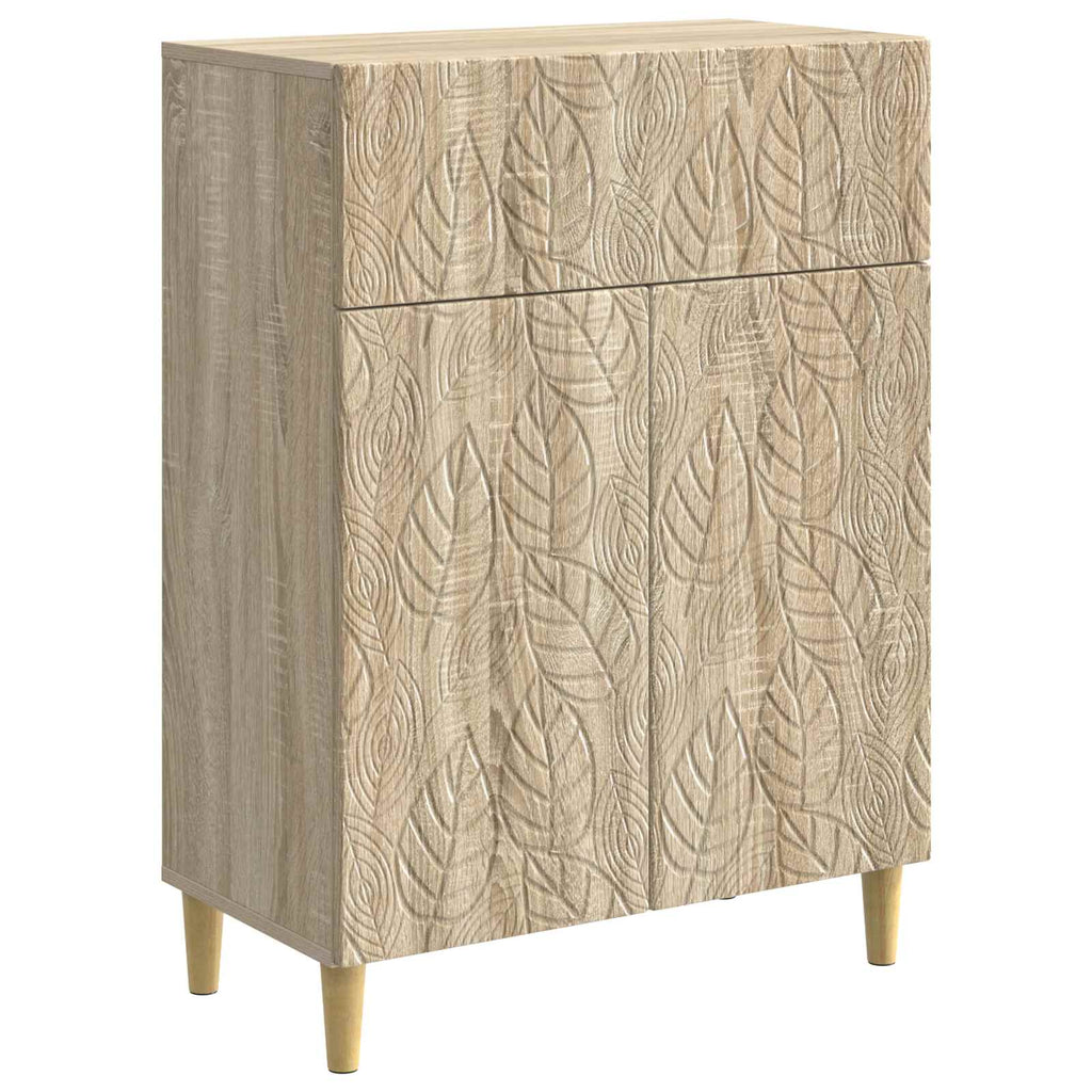 vidaXL Bufet dąb Sonoma 66 x 34,5 x 90 cm Drewno inżynieryjne