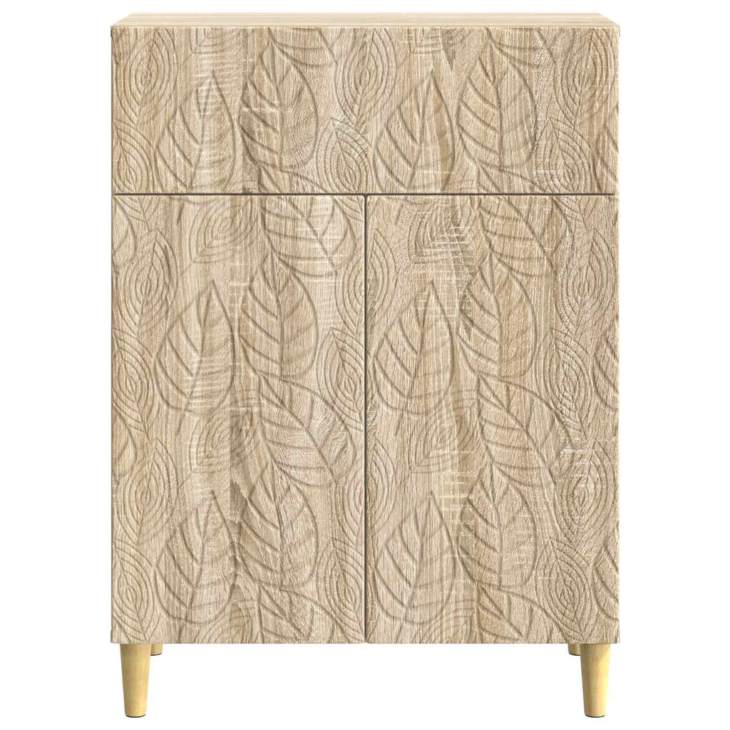 vidaXL Bufet dąb Sonoma 66 x 34,5 x 90 cm Drewno inżynieryjne