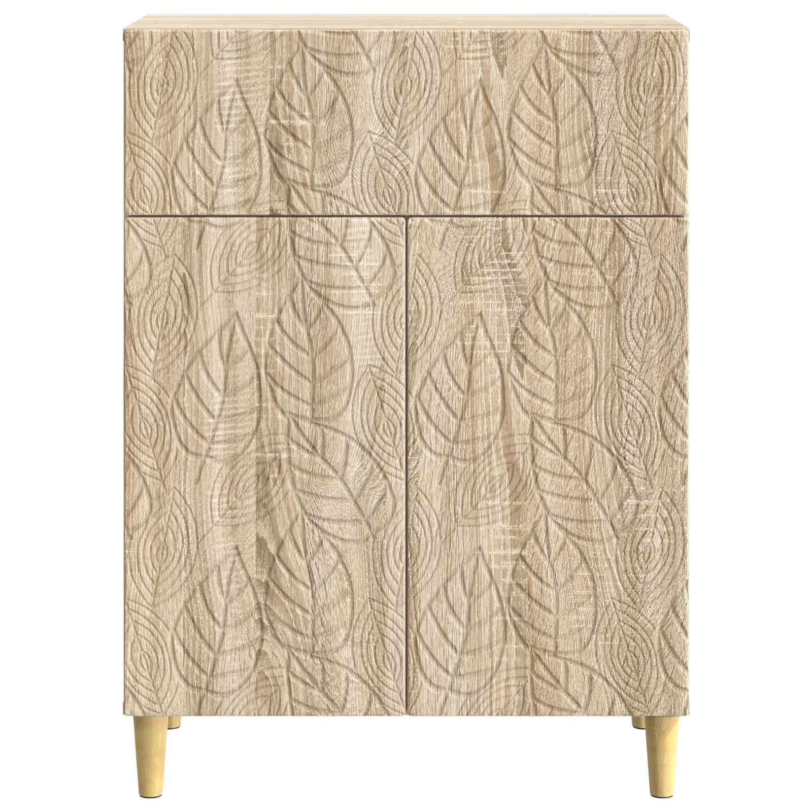 vidaXL Bufet dąb Sonoma 66 x 34,5 x 90 cm Drewno inżynieryjne