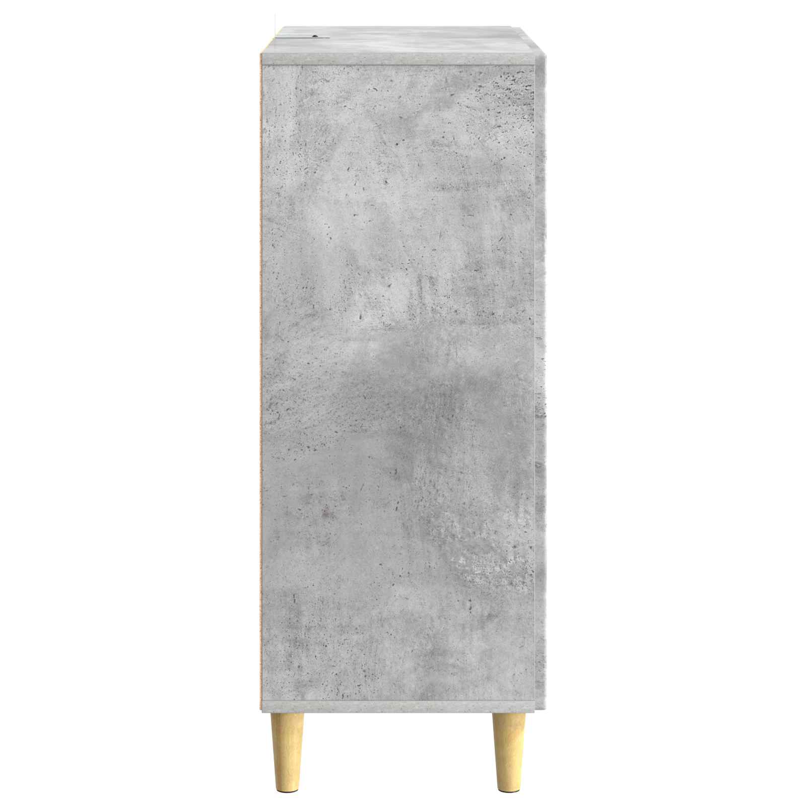 vidaXL Bufet Betonowy szary 66 x 34,5 x 90 cm Drewno inżynieryjne