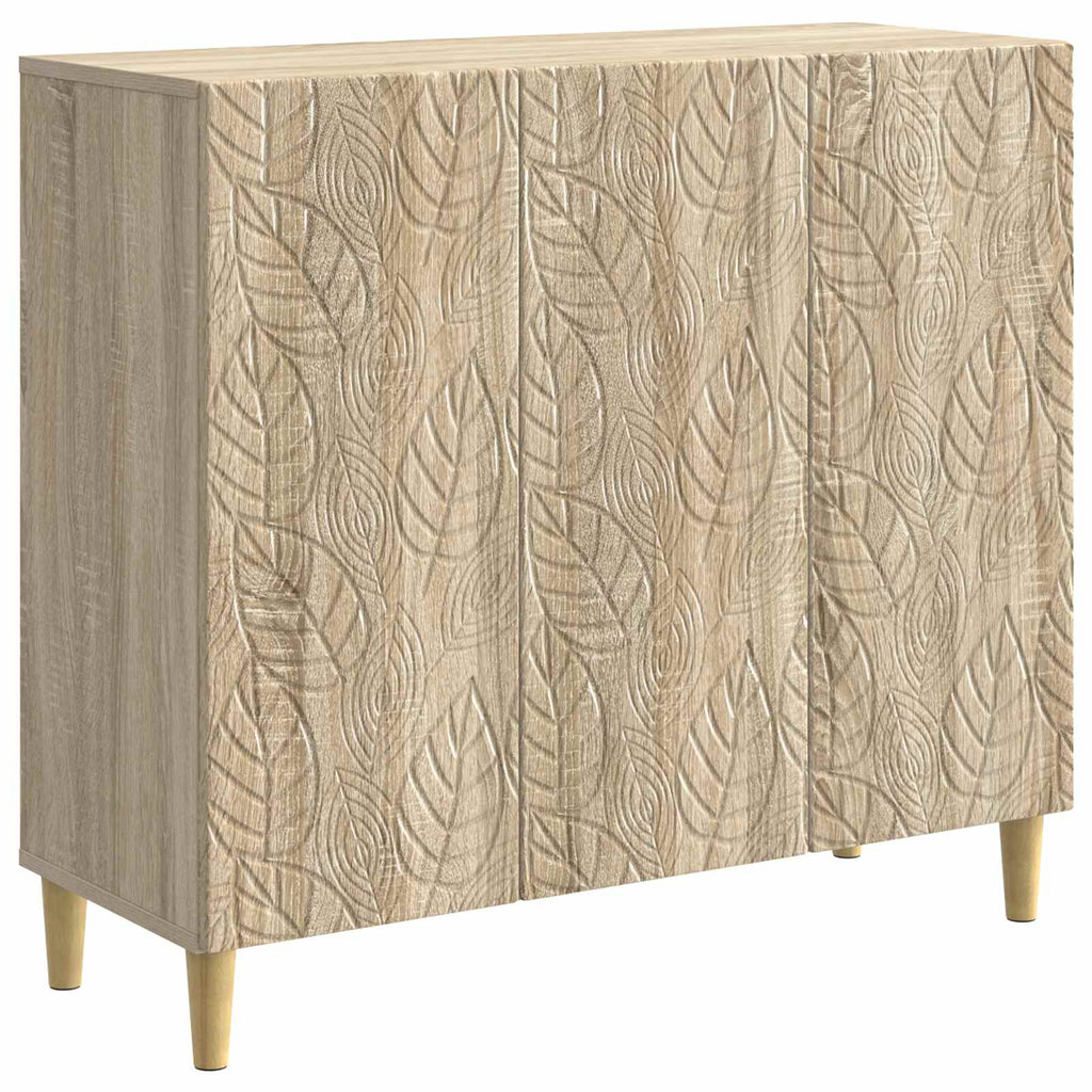 vidaXL Bufet dąb Sonoma 89 x 34,5 x 80 cm Drewno inżynieryjne