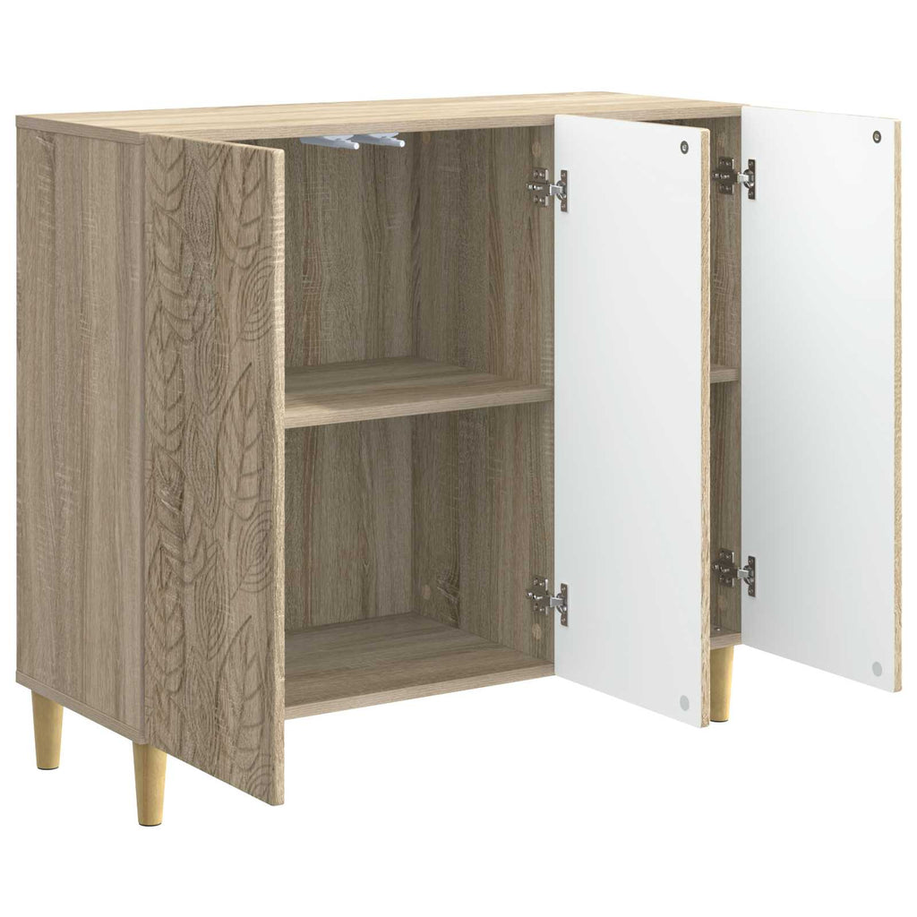 vidaXL Bufet dąb Sonoma 89 x 34,5 x 80 cm Drewno inżynieryjne