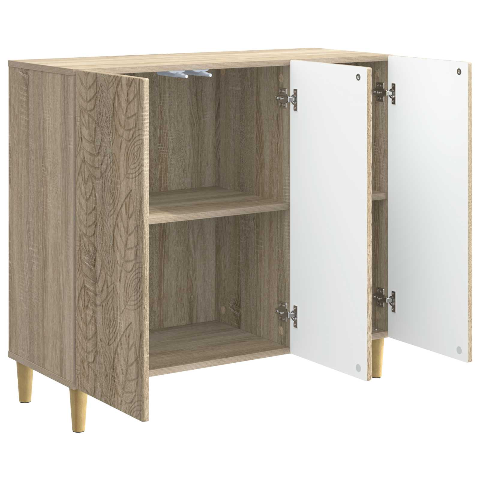 vidaXL Bufet dąb Sonoma 89 x 34,5 x 80 cm Drewno inżynieryjne