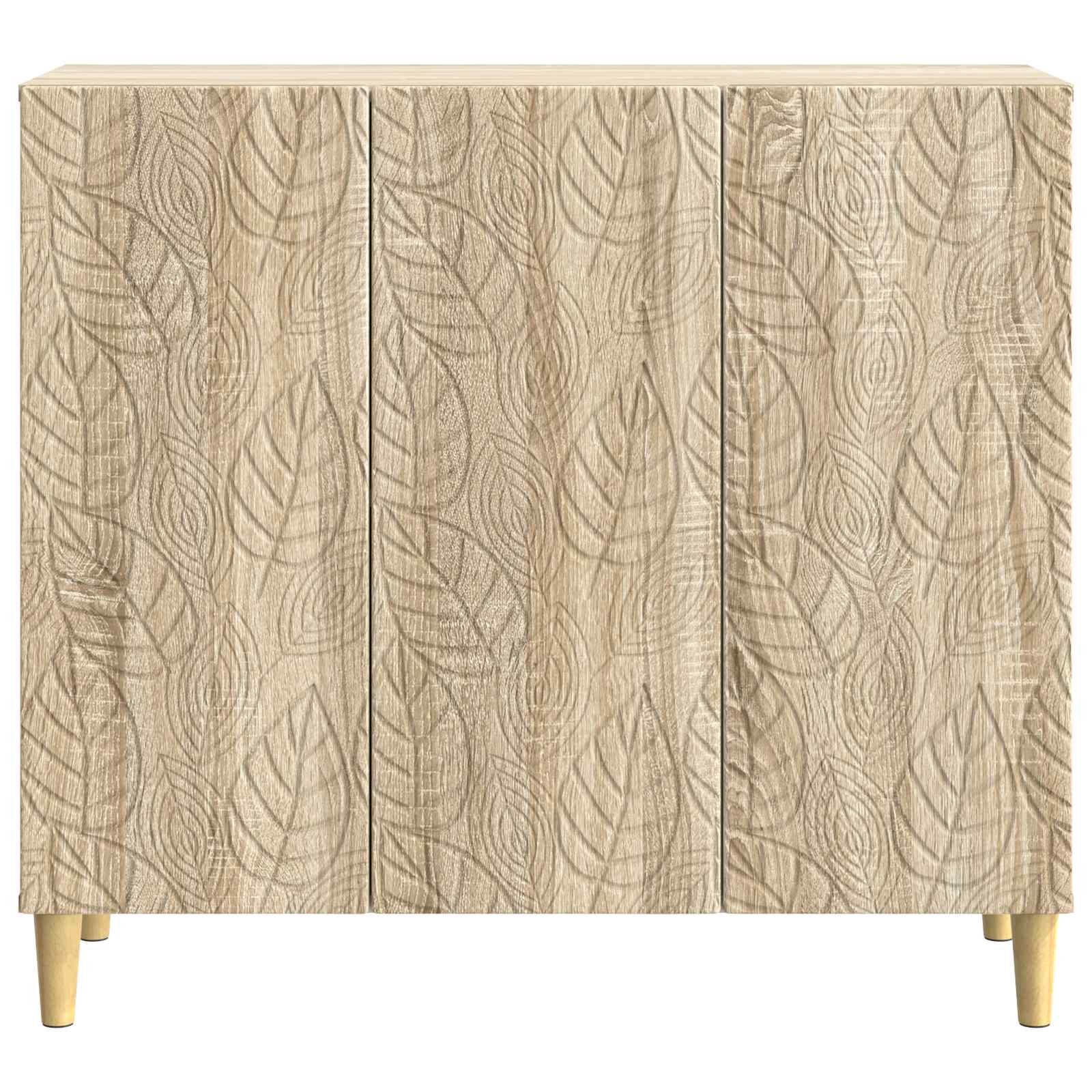 vidaXL Bufet dąb Sonoma 89 x 34,5 x 80 cm Drewno inżynieryjne