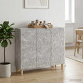 vidaXL Bufet Betonowy szary 89 x 34,5 x 80 cm Drewno inżynieryjne