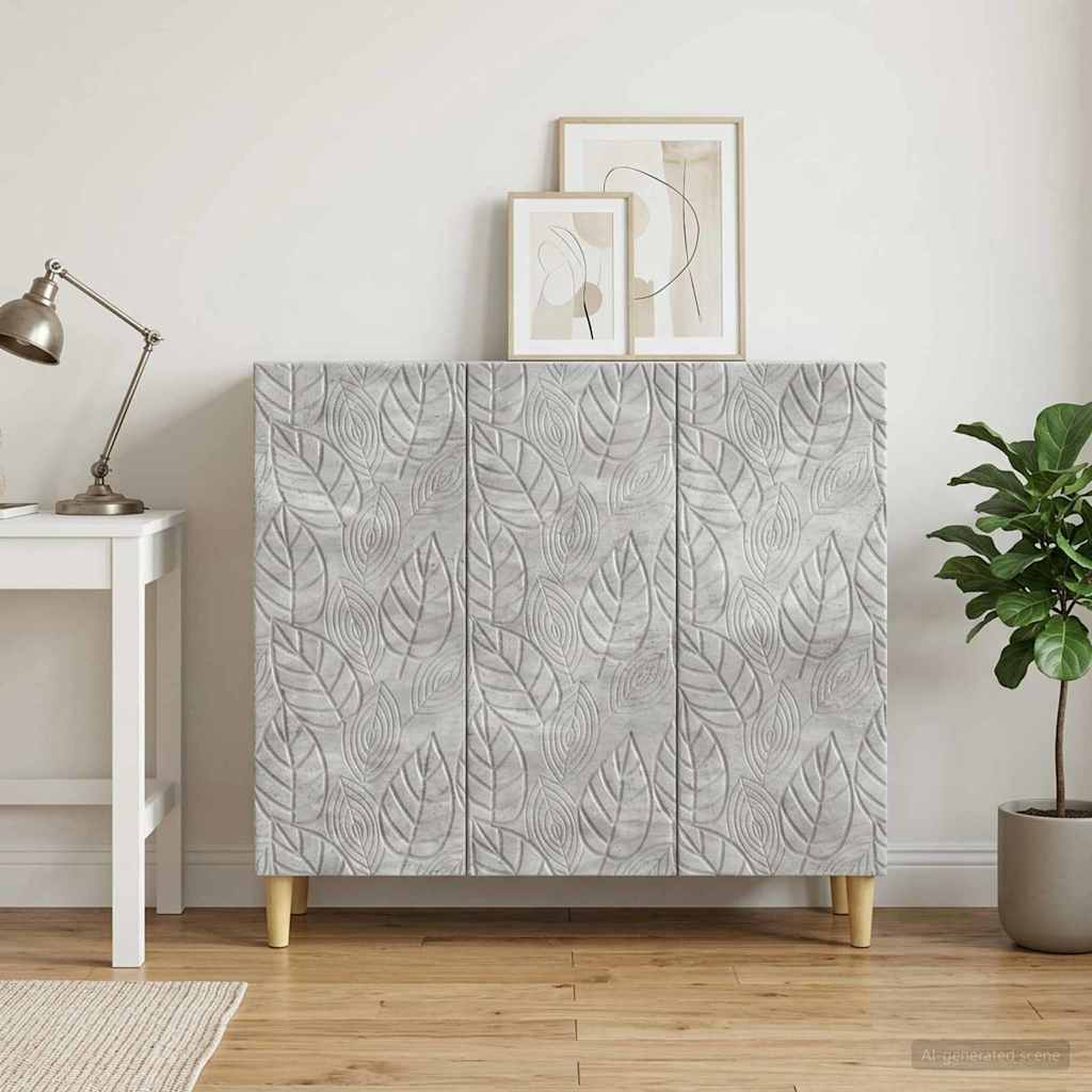 vidaXL Bufet Betonowy szary 89 x 34,5 x 80 cm Drewno inżynieryjne