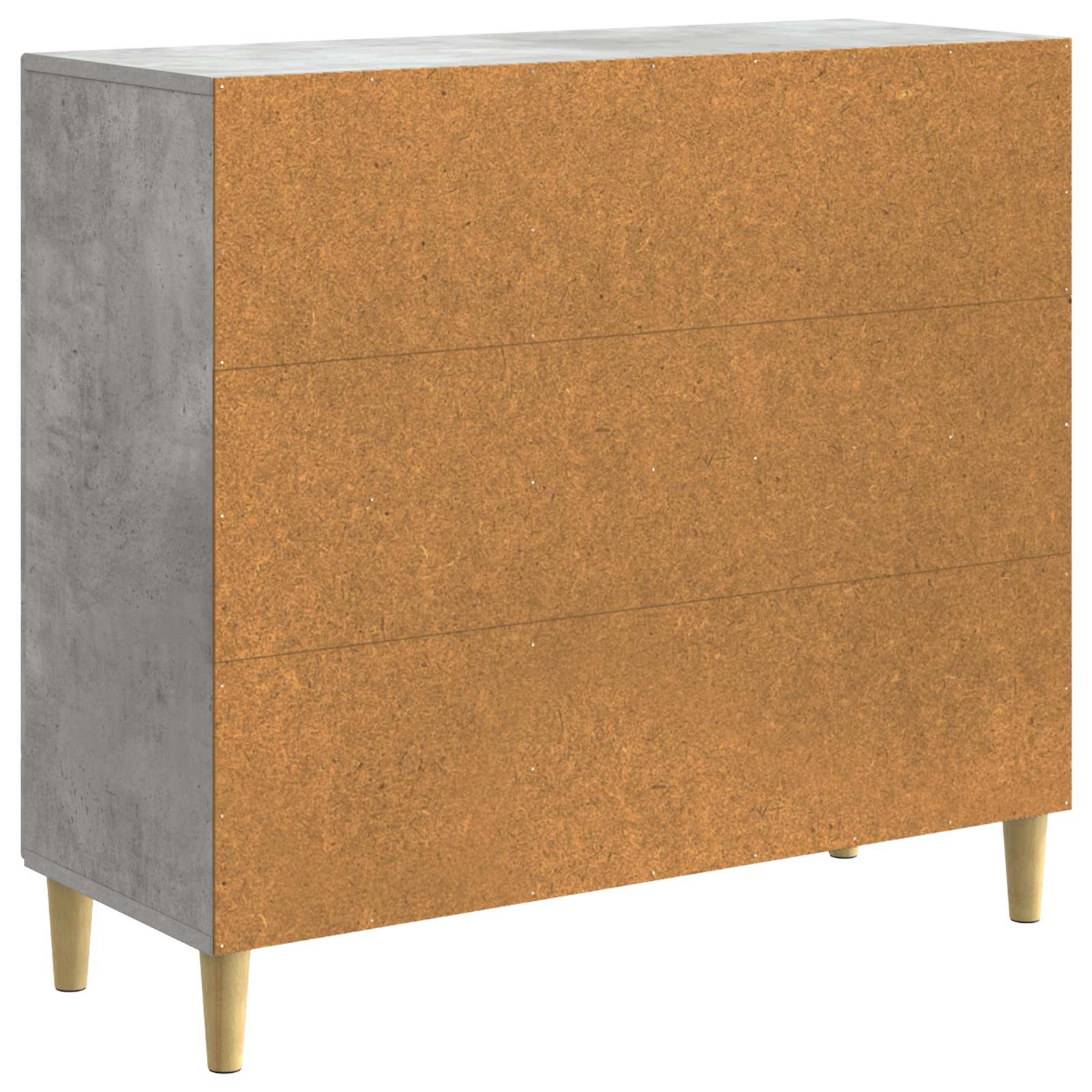 vidaXL Bufet Betonowy szary 89 x 34,5 x 80 cm Drewno inżynieryjne