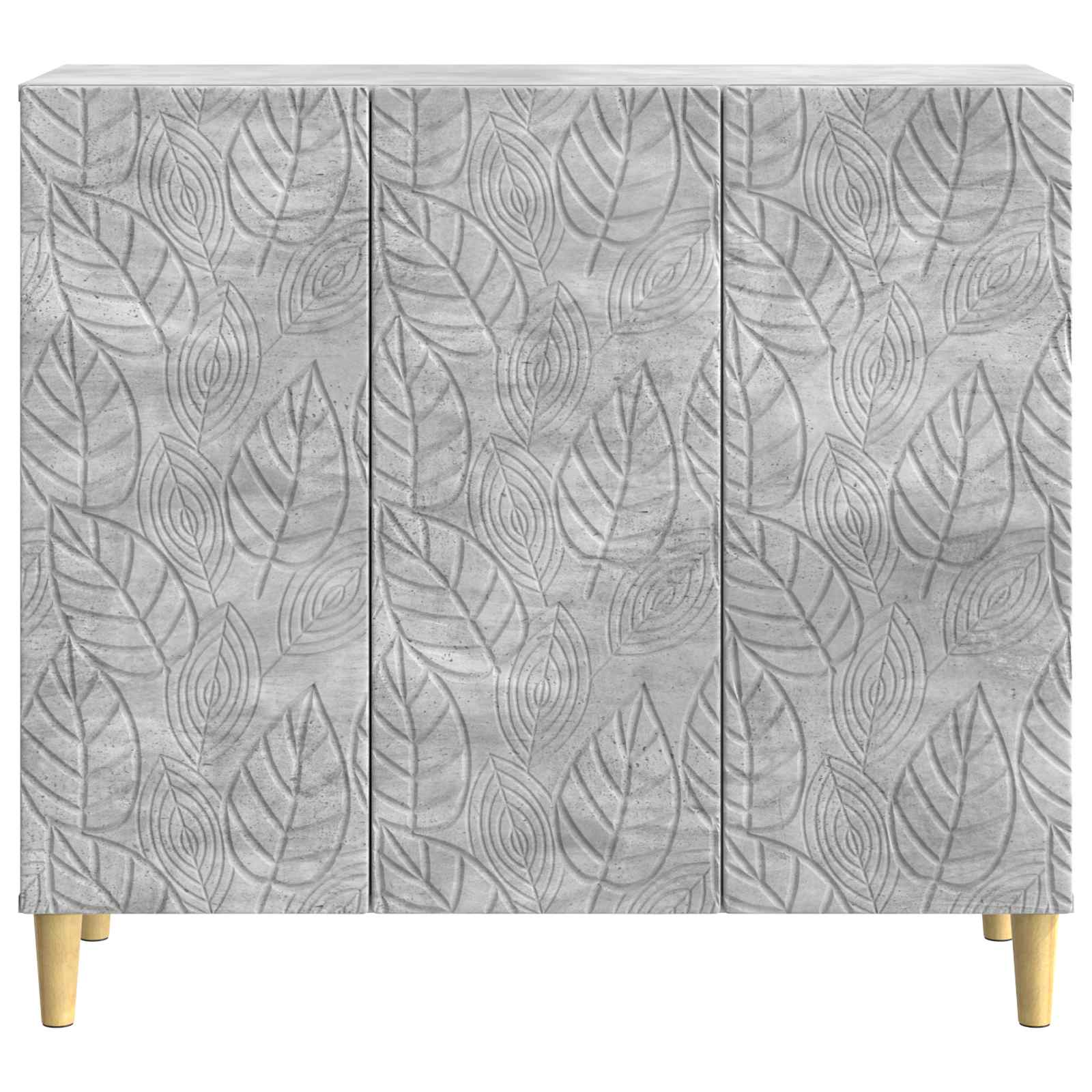 vidaXL Bufet Betonowy szary 89 x 34,5 x 80 cm Drewno inżynieryjne