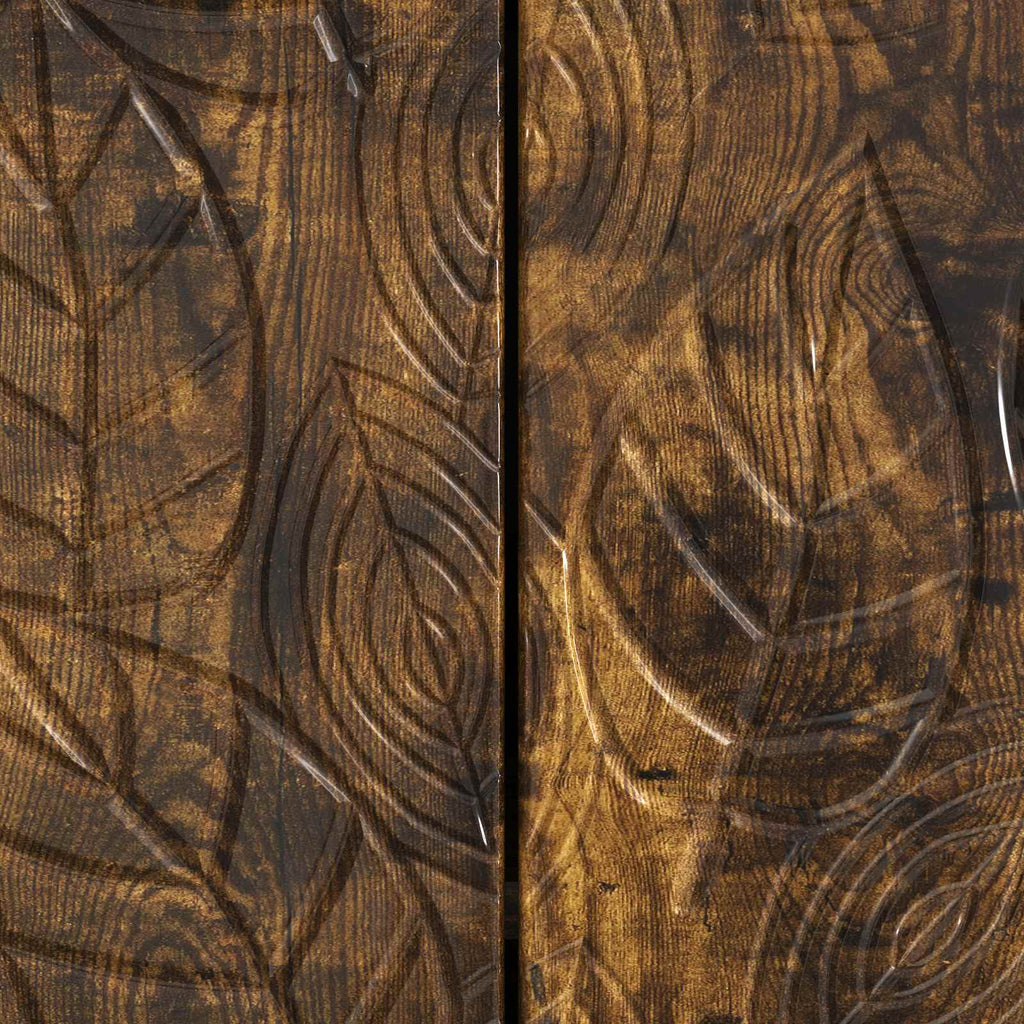 vidaXL Bufet Dąb wędzony 89 x 34,5 x 80 cm Drewno inżynieryjne