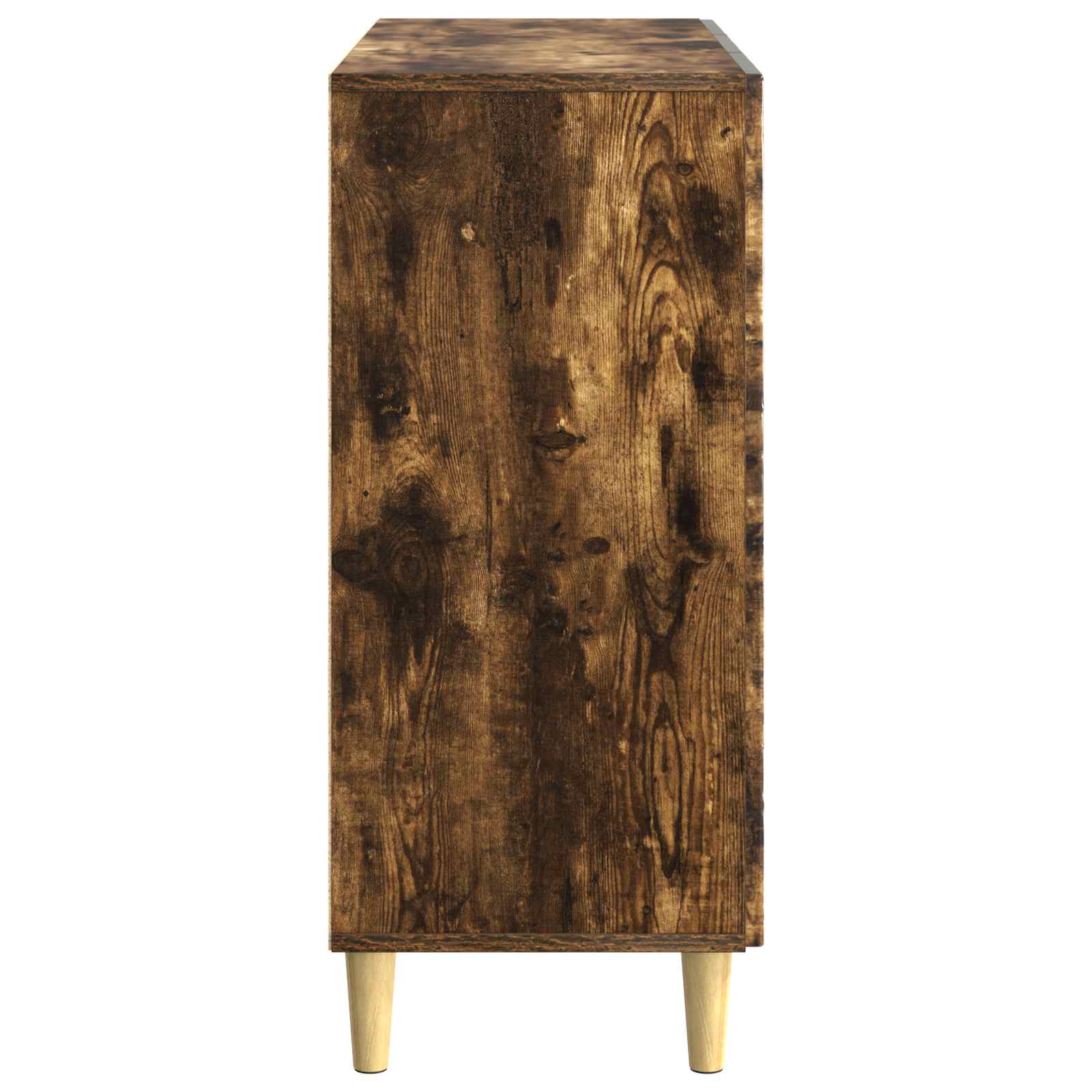 vidaXL Bufet Dąb wędzony 89 x 34,5 x 80 cm Drewno inżynieryjne