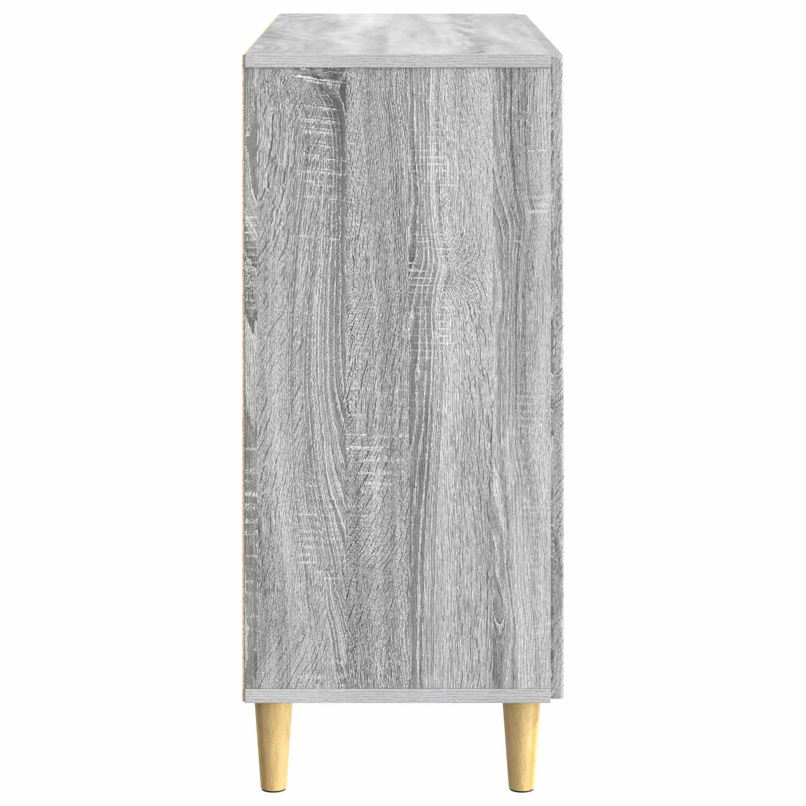 vidaXL Bufet Szary Sonoma 89 x 34,5 x 80 cm Drewno inżynieryjne