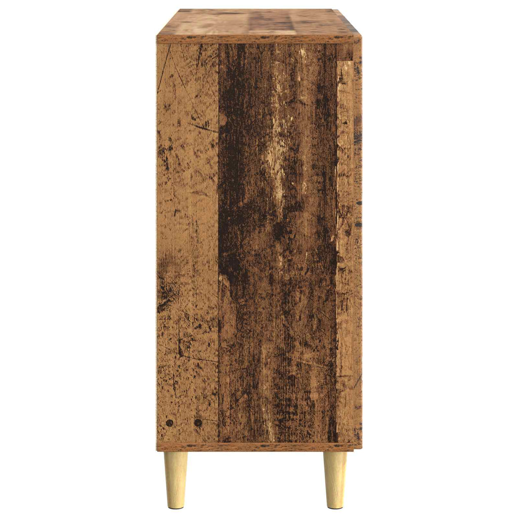 vidaXL Bufet Stare drewno 89 x 34,5 x 80 cm Drewno inżynieryjne