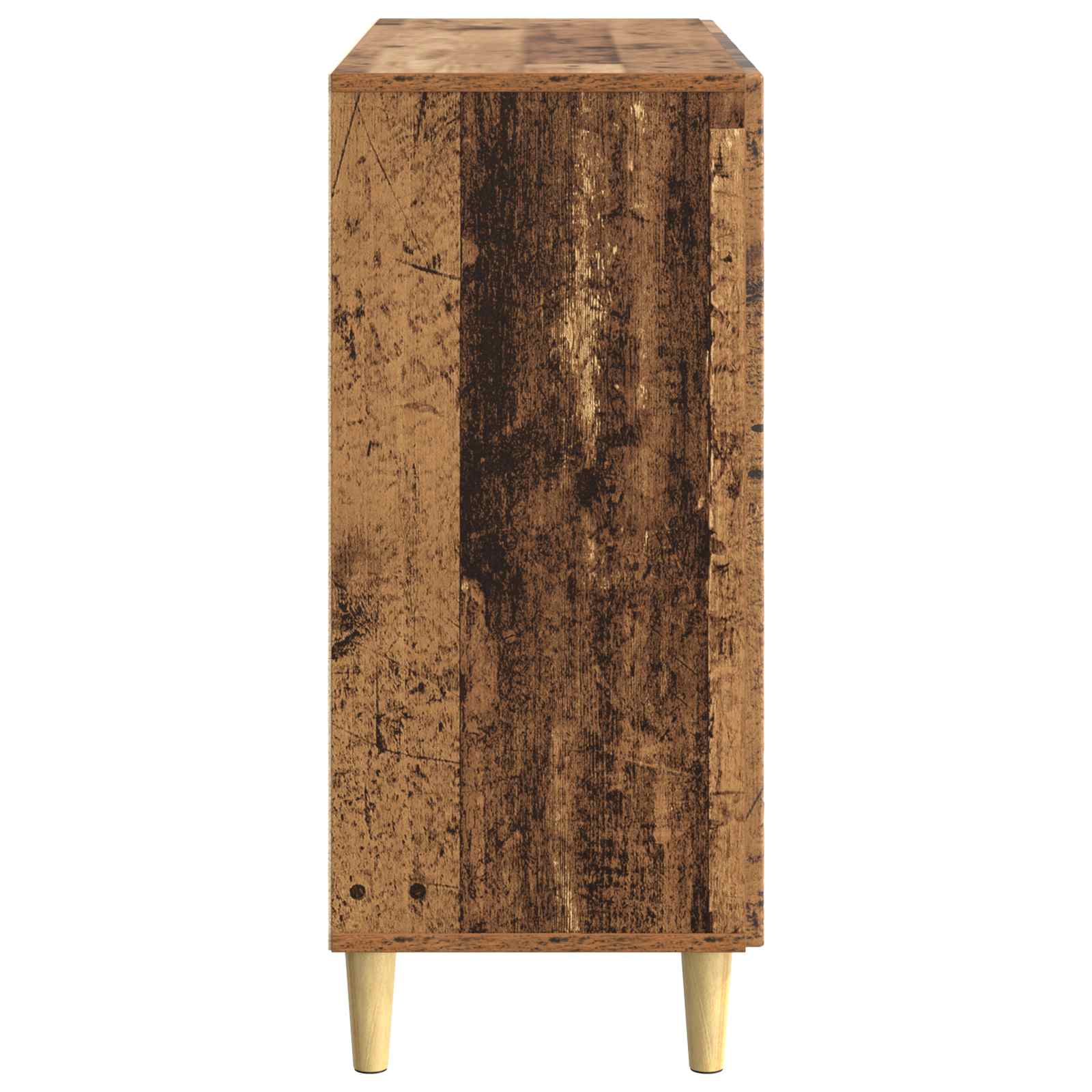 vidaXL Bufet Stare drewno 89 x 34,5 x 80 cm Drewno inżynieryjne