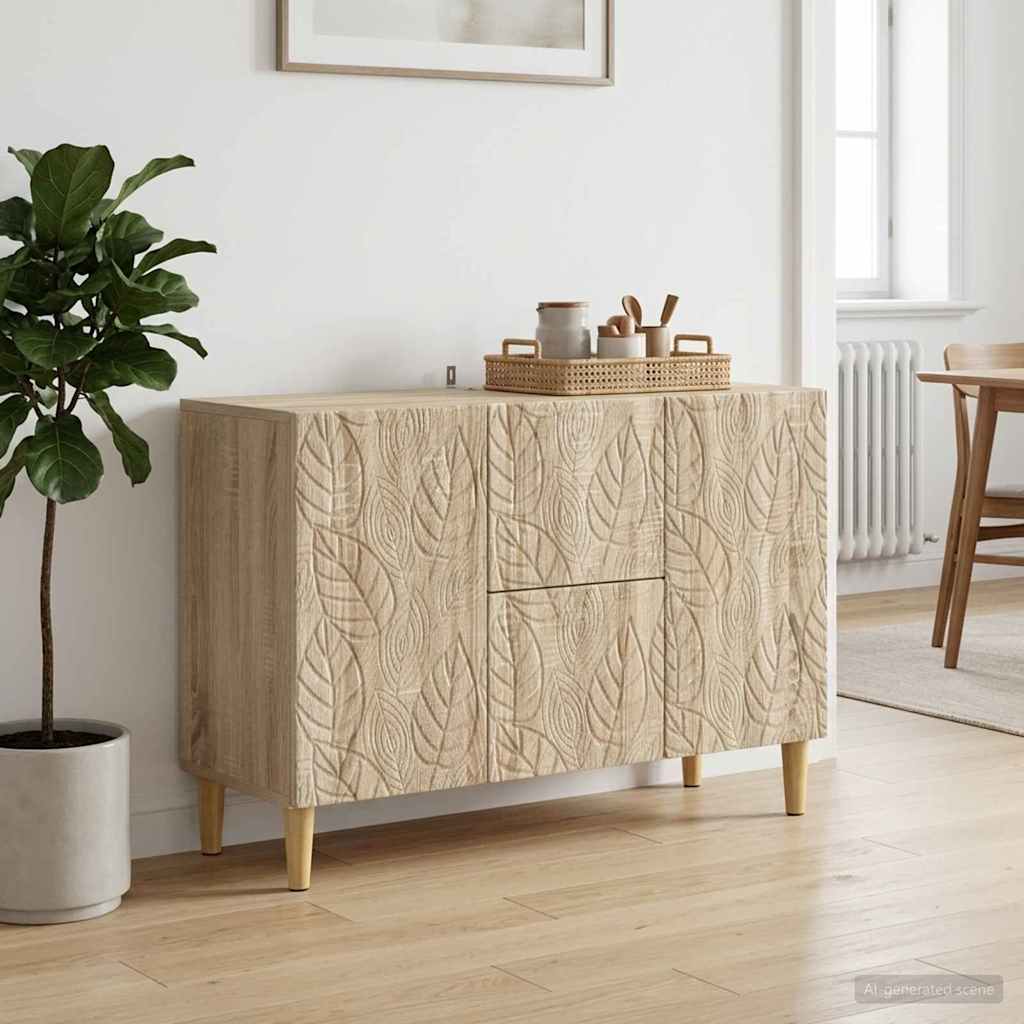 vidaXL Bufet dąb Sonoma 89 x 34,5 x 60 cm Drewno inżynieryjne