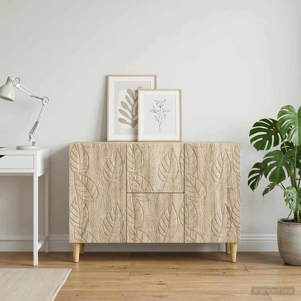 vidaXL Bufet dąb Sonoma 89 x 34,5 x 60 cm Drewno inżynieryjne
