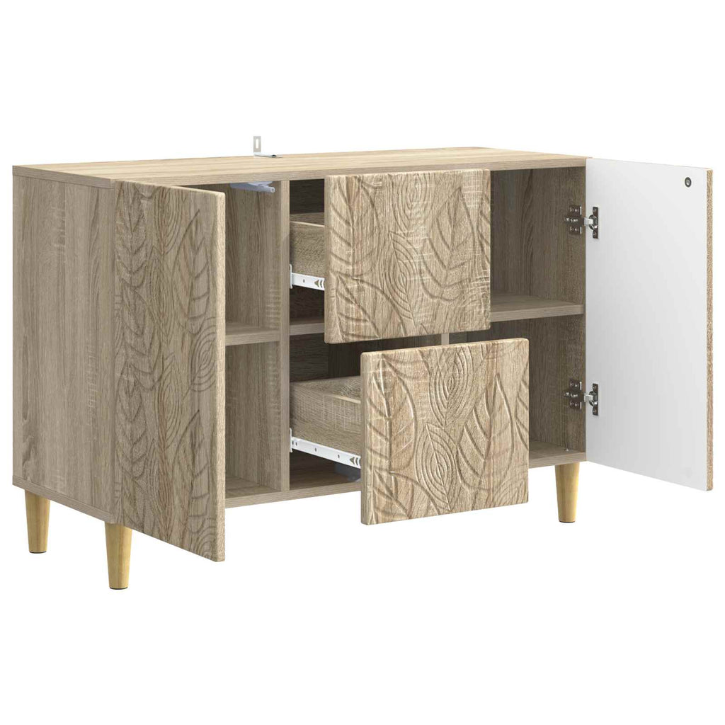 vidaXL Bufet dąb Sonoma 89 x 34,5 x 60 cm Drewno inżynieryjne