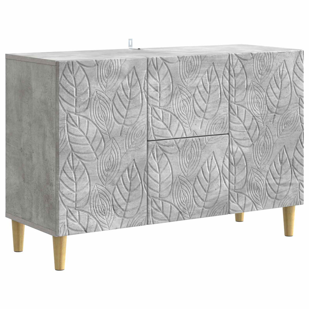 vidaXL Bufet Betonowy szary 89 x 34,5 x 60 cm Drewno inżynieryjne