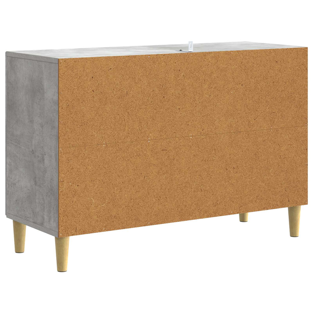 vidaXL Bufet Betonowy szary 89 x 34,5 x 60 cm Drewno inżynieryjne