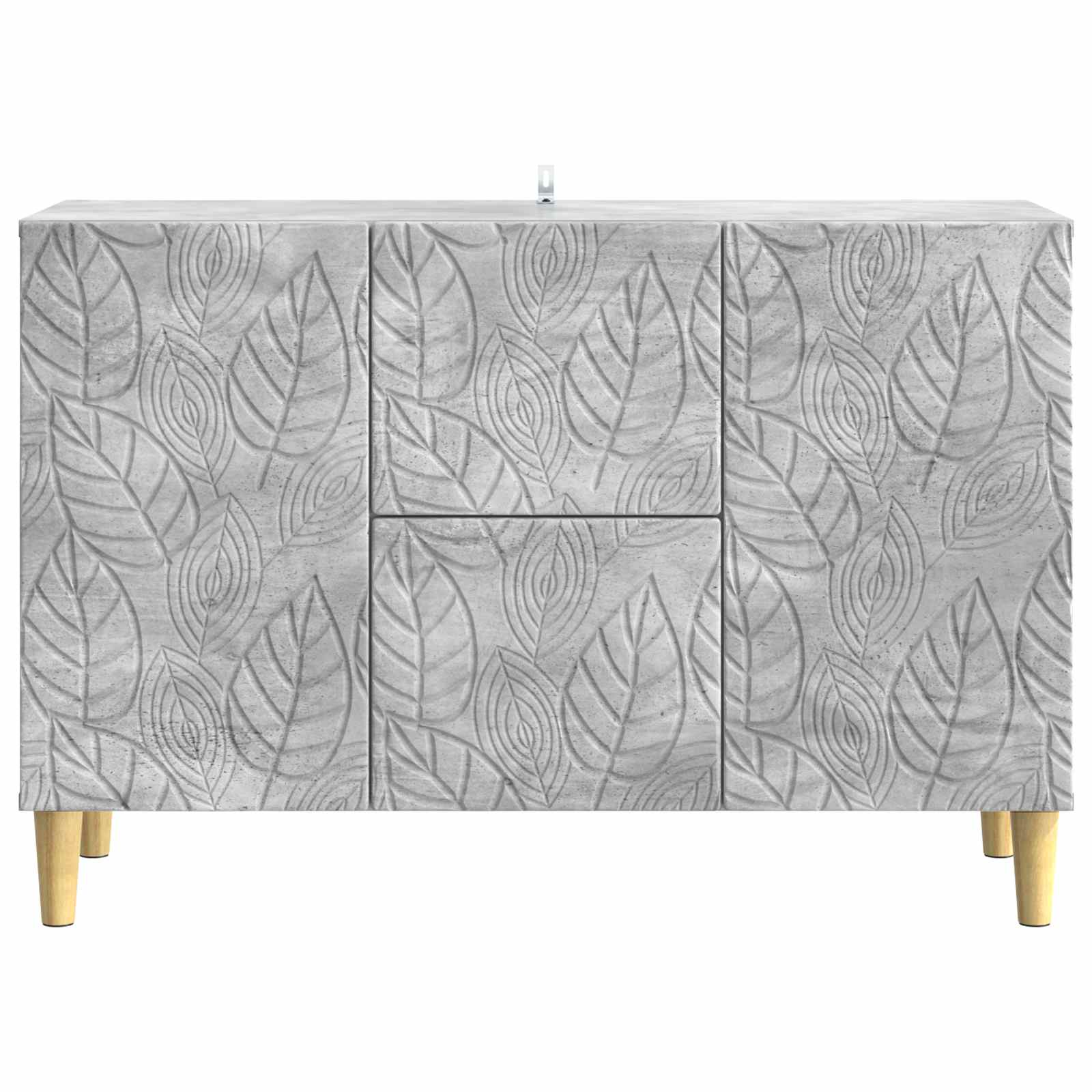 vidaXL Bufet Betonowy szary 89 x 34,5 x 60 cm Drewno inżynieryjne