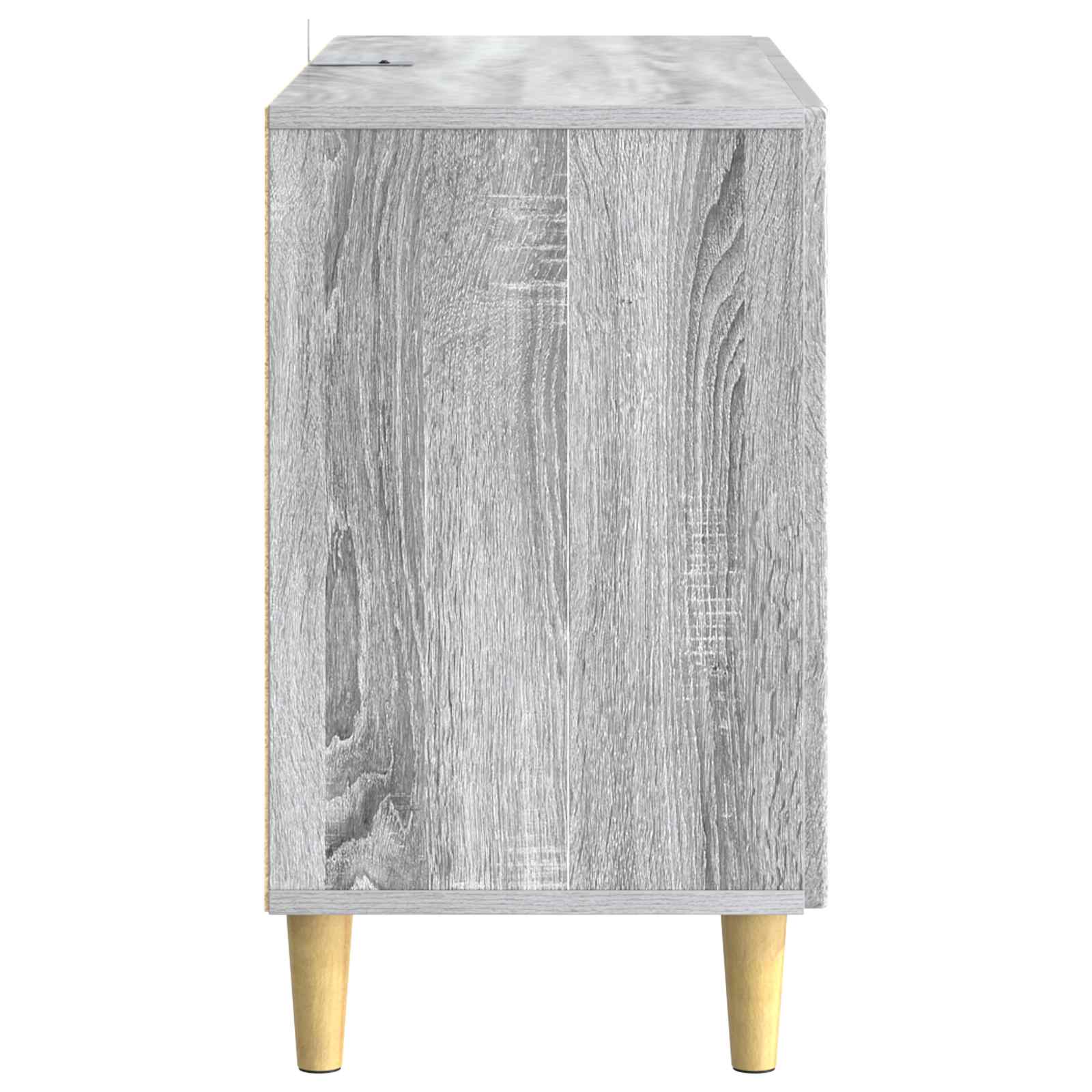 vidaXL Bufet Szary Sonoma 89 x 34,5 x 60 cm Drewno inżynieryjne