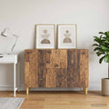 vidaXL Bufet Stare drewno 89 x 34,5 x 60 cm Drewno inżynieryjne