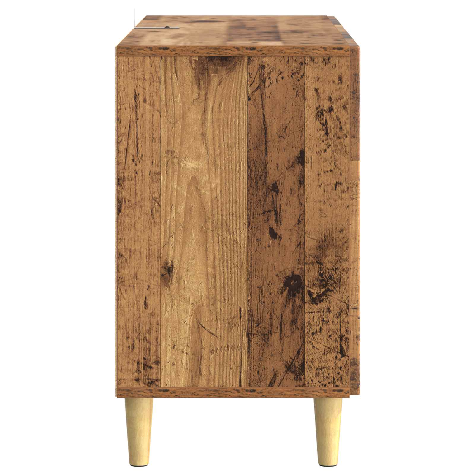 vidaXL Bufet Stare drewno 89 x 34,5 x 60 cm Drewno inżynieryjne