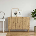 vidaXL Bufet Dąb artisan 89 x 34,5 x 60 cm Drewno inżynieryjne