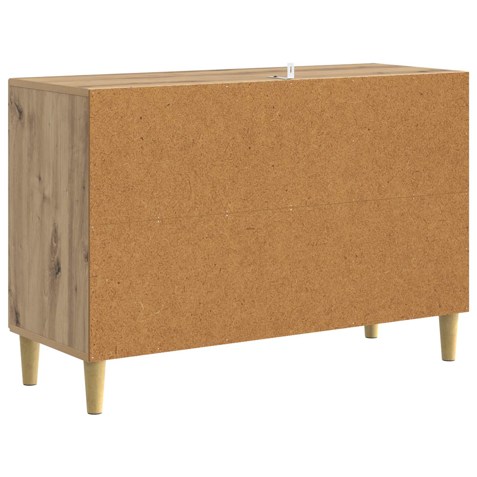 vidaXL Bufet Dąb artisan 89 x 34,5 x 60 cm Drewno inżynieryjne
