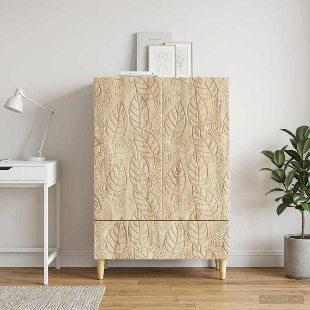 vidaXL Bufet dąb Sonoma 66 x 34,5 x 95 cm Drewno inżynieryjne
