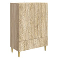 vidaXL Bufet dąb Sonoma 66 x 34,5 x 95 cm Drewno inżynieryjne