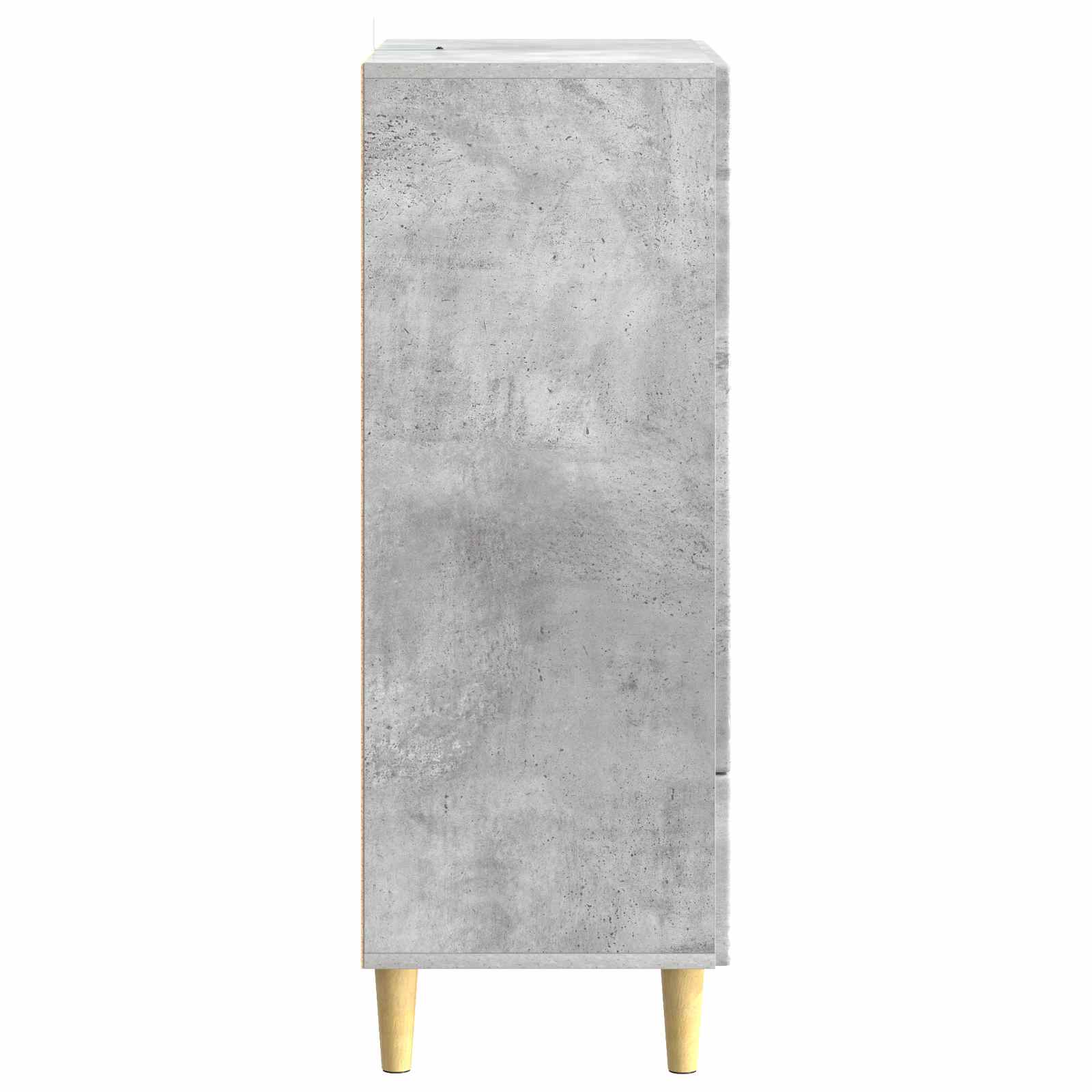 vidaXL Bufet Betonowy szary 66 x 34,5 x 95 cm Drewno inżynieryjne