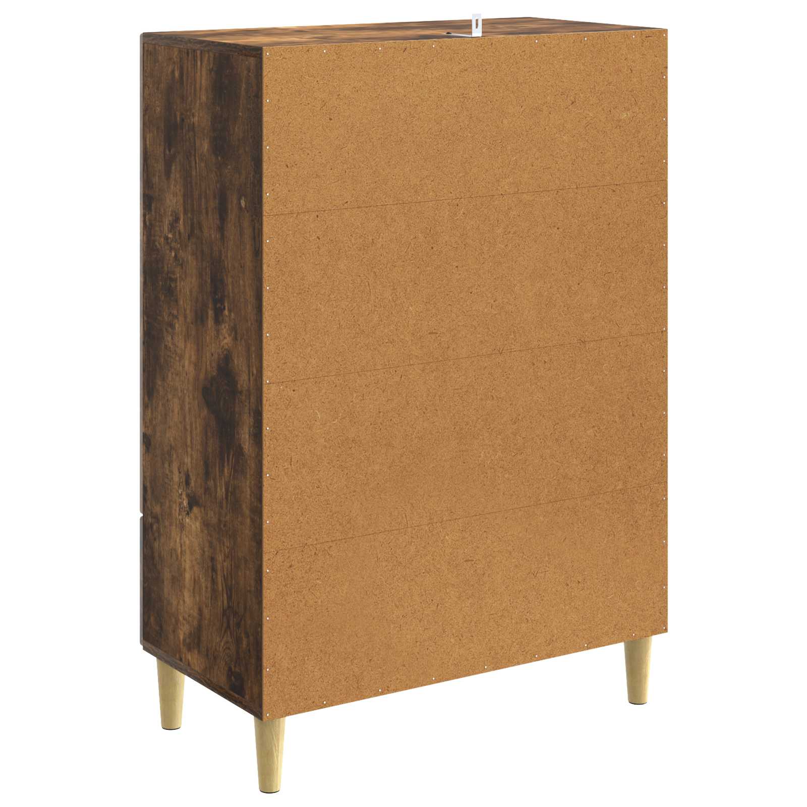 vidaXL Bufet Dąb wędzony 66 x 34,5 x 95 cm Drewno inżynieryjne