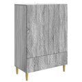 vidaXL Bufet Szary Sonoma 66 x 34,5 x 95 cm Drewno inżynieryjne