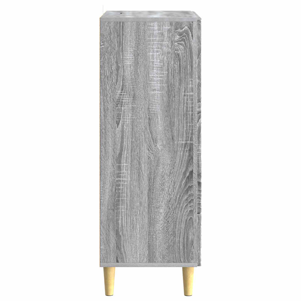 vidaXL Bufet Szary Sonoma 66 x 34,5 x 95 cm Drewno inżynieryjne