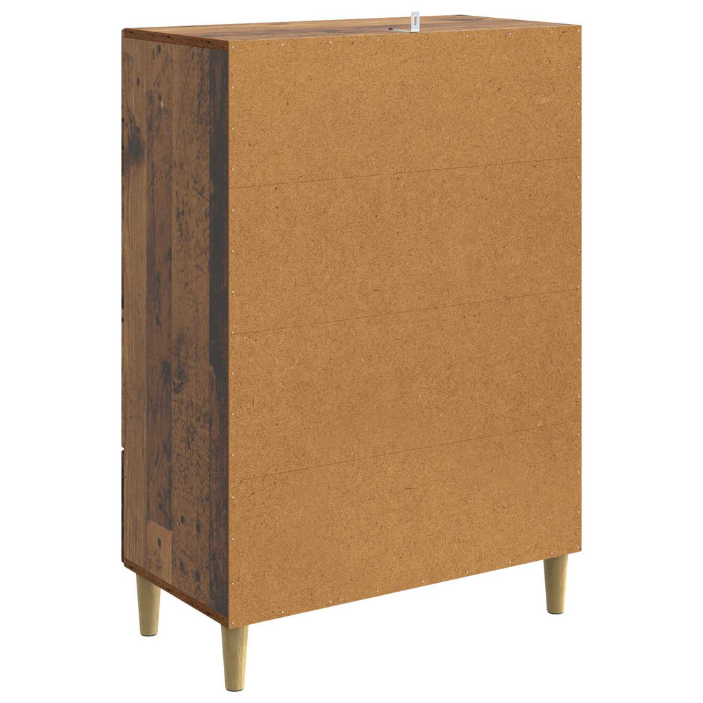 vidaXL Bufet Stare drewno 66 x 34,5 x 95 cm Drewno inżynieryjne