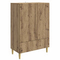vidaXL Bufet Dąb artisan 66 x 34,5 x 95 cm Drewno inżynieryjne
