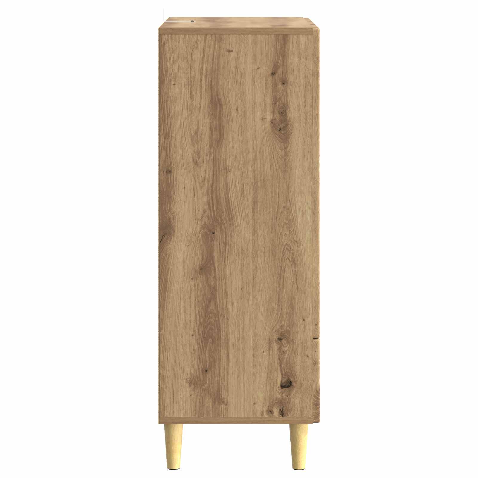 vidaXL Bufet Dąb artisan 66 x 34,5 x 95 cm Drewno inżynieryjne