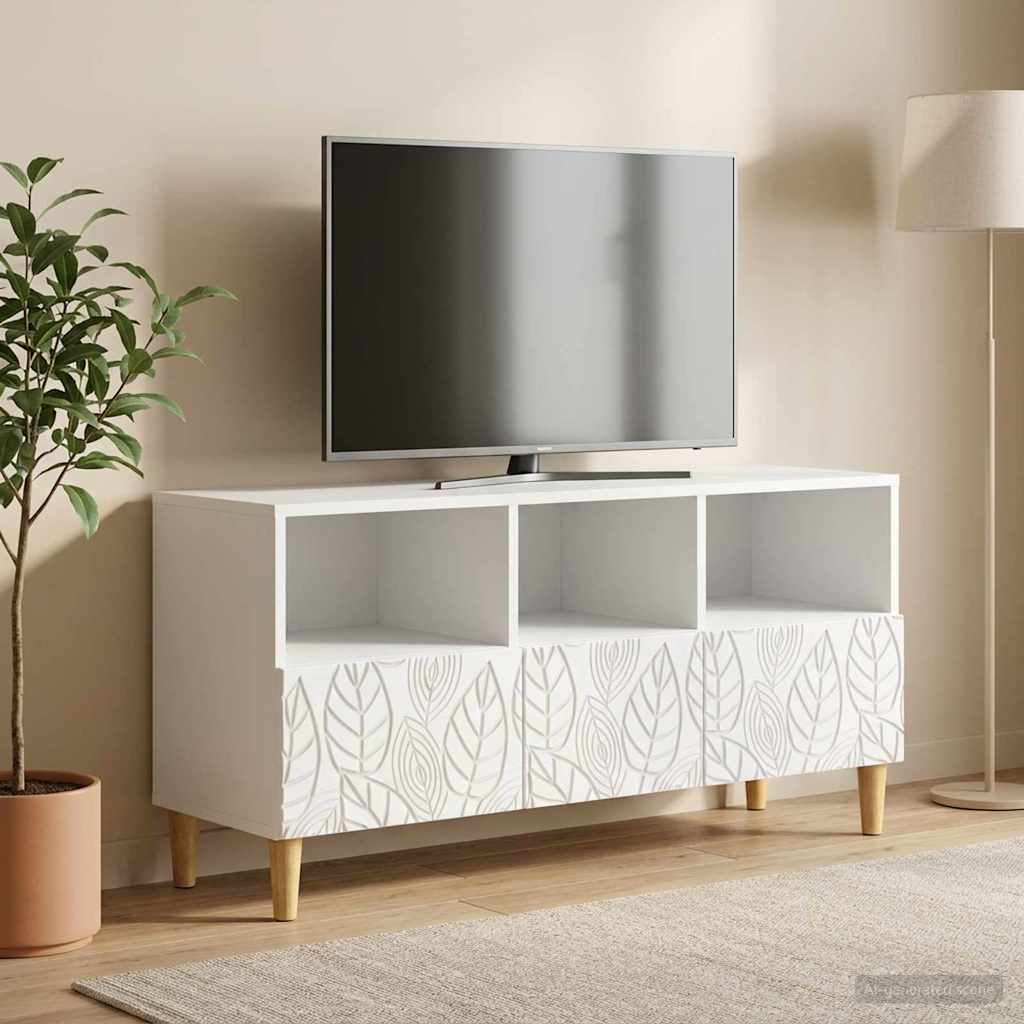 vidaXL Szafka pod telewizor 102 x 34,5 x 50 cm Biały