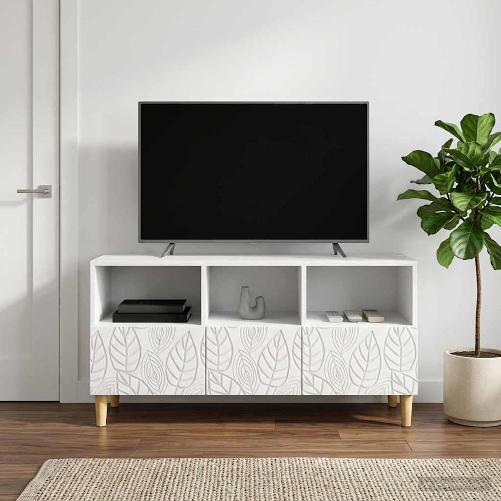 vidaXL Szafka pod telewizor 102 x 34,5 x 50 cm Biały