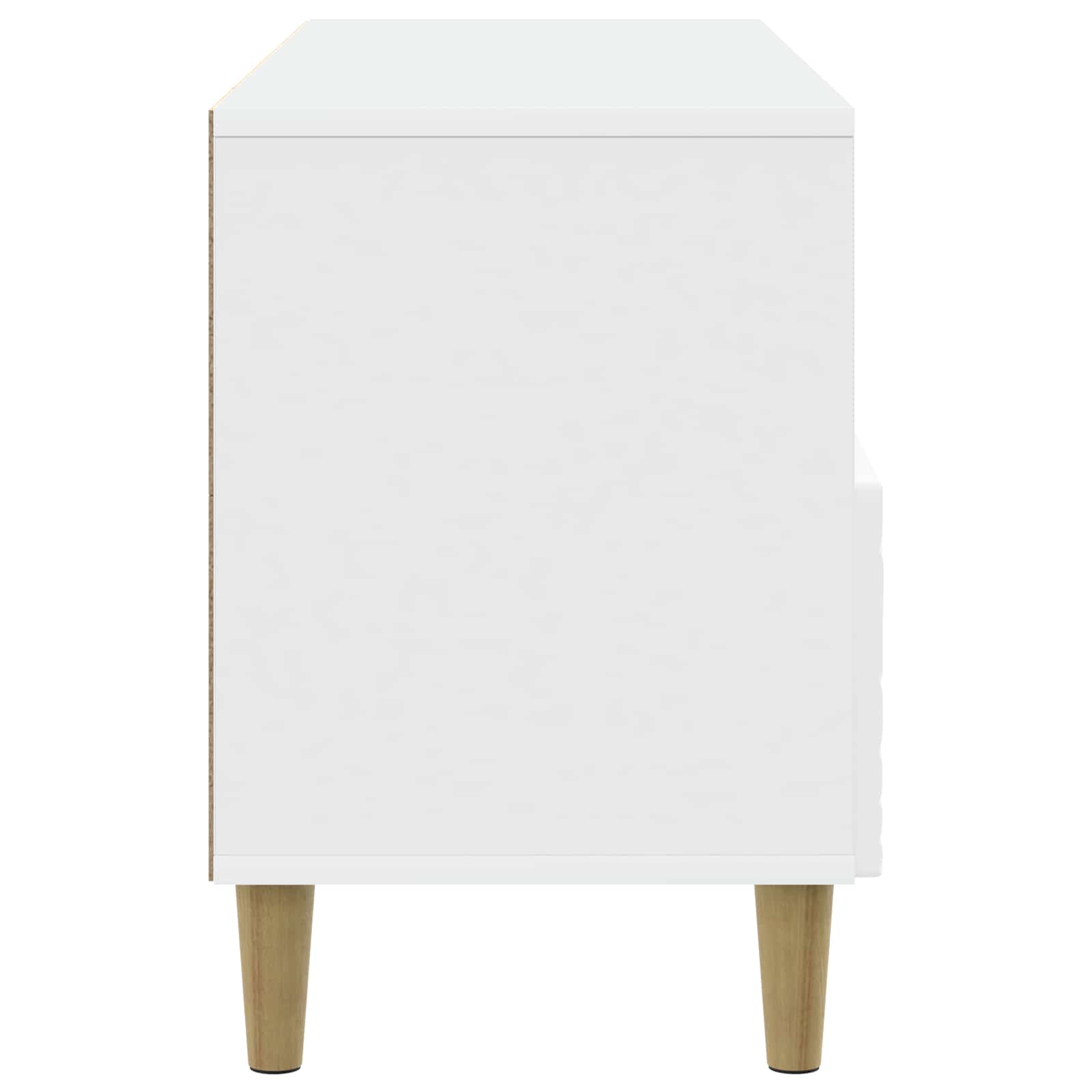 vidaXL Szafka pod telewizor 102 x 34,5 x 50 cm Biały