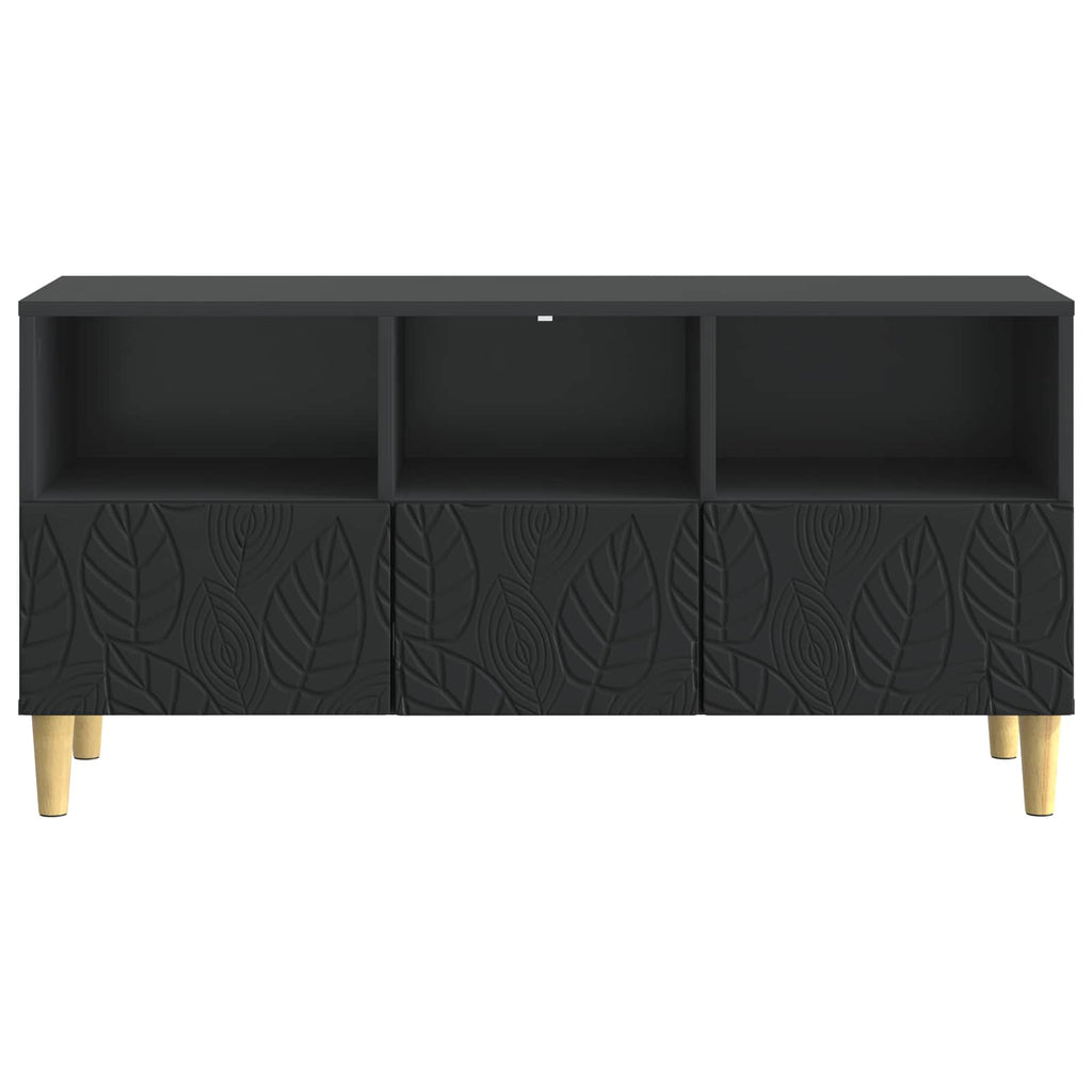 vidaXL Szafka pod telewizor 102 x 34,5 x 50 cm Czarny