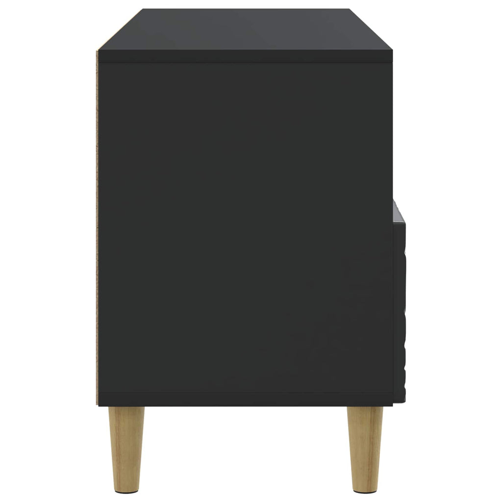 vidaXL Szafka pod telewizor 102 x 34,5 x 50 cm Czarny