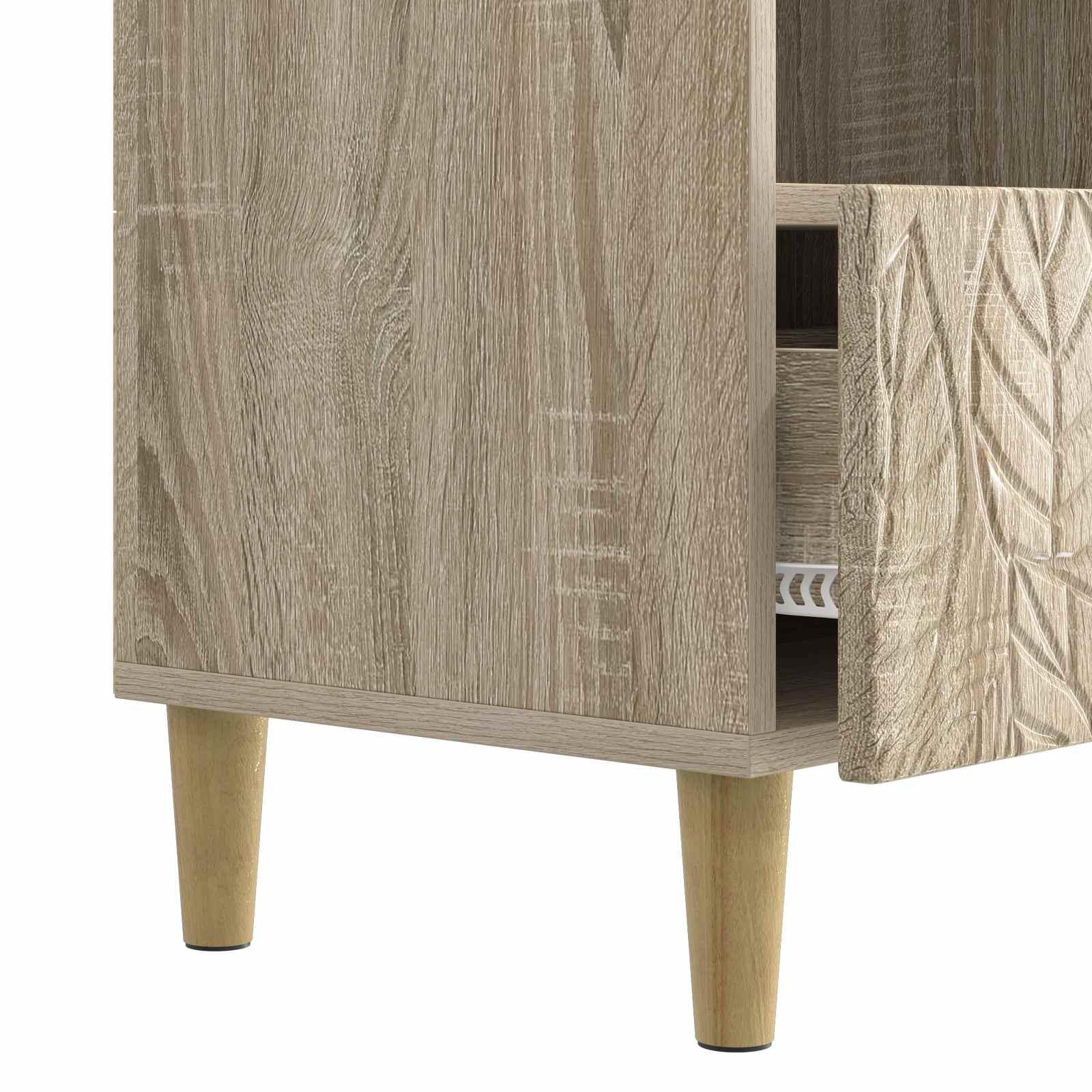 vidaXL Szafka pod telewizor 102 x 34,5 x 50 cm dąb Sonoma