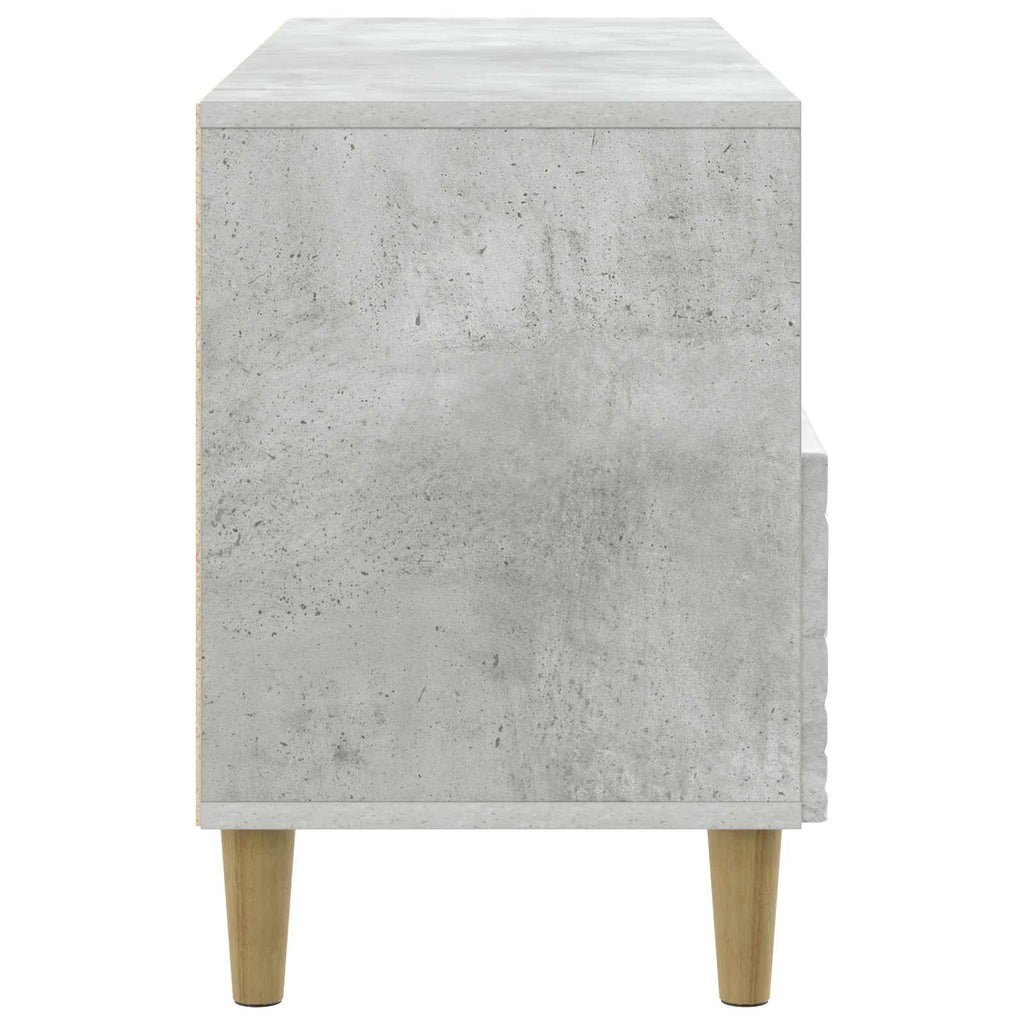 vidaXL Szafka pod telewizor 102 x 34,5 x 50 cm Betonowy szary